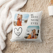 可愛最高のいMOM EVERハート母の日写真 クッション (ブランケット)