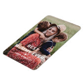 可愛最高のいMUMMY EVERハート母の日の写真 マグネット (左側)