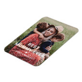 可愛最高のいMUMMY EVERハート母の日の写真 マグネット (左側)