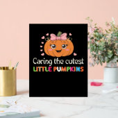 可愛気にい可愛いカボチャナースH アクリルサイン (ウェディング)