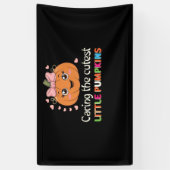 可愛気にい可愛いカボチャナースH 横断幕 (縦)