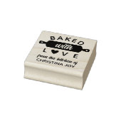 可愛焼いたい手作り小規模企業ルビー ラバースタンプ (スタンプ)