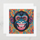 可愛熱狂するいチおもしろいンパンジー (正面/裏面)