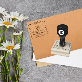 可愛男女兼用いベビー&バウモダンベビーシャワー ラバースタンプ