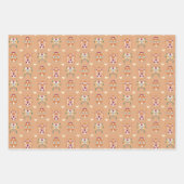 可愛男女兼用いラブバグ ラッピングペーパーシート (正面)