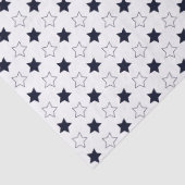 可愛男女兼用い柄の白と黒の星 薄葉紙 (詳細)