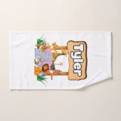 可愛素晴らしい動物園キッズ ハンドタオル (ハンドタオル)