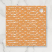 可愛素朴いキッズライオンの葉保育園卒業式 フェイバータグ (裏面)