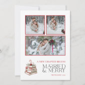 可愛結婚したいメリー&レッドキャンディーケーン3枚の写真 シーズンカード (正面)