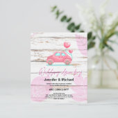 可愛結婚らしい予算招待状 (スタンド正面)