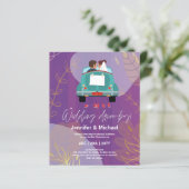 可愛結婚らしい予算招待状 (スタンド正面)