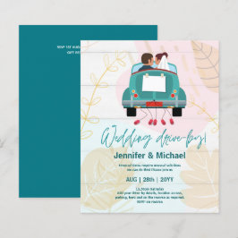 可愛結婚らしい予算招待状