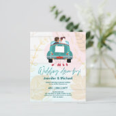 可愛結婚らしい予算招待状 (スタンド正面)