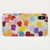 可愛絵画いカラフルの花 Case-Mate iPhoneケース (裏面(横))