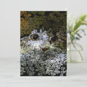 可愛絵画い猫が葉いる シーズンカード (スタンド正面)