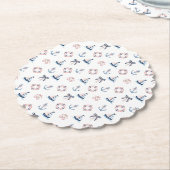 可愛航海のいコケット注入！ ペーパーコースター (アングル)