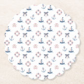 可愛航海のいコケット注入！ ペーパーコースター (正面)