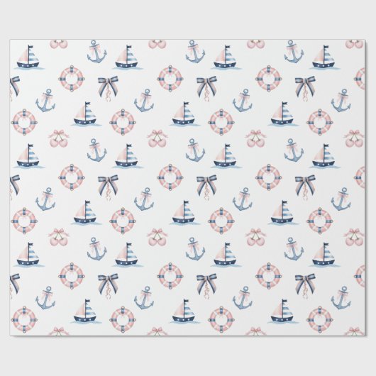 可愛航海のいコケット注入！ ラッピングペーパー (フラット)
