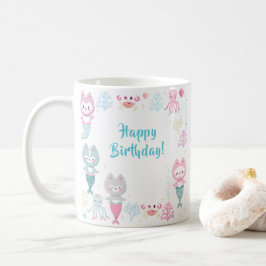 可愛航海のいメ飾ロメの子猫とマグカップ。 コーヒーマグカップ