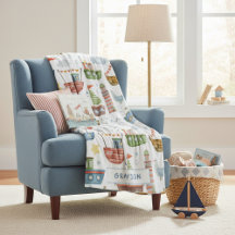 可愛航海のい水彩画のボイパーソナライズされたン