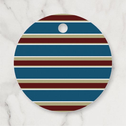 可愛航海のい！男の子の赤ん坊のシャワー フェイバータグ (裏面)