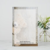 可愛詰まったい熊素朴の木壁 (スタンド正面)