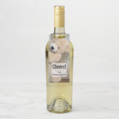 可愛詰まったい熊素朴の木壁 ボトルネックタグ (ボトル)