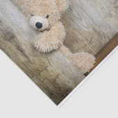 可愛詰まったい熊素朴の木壁 薄葉紙 (詳細)