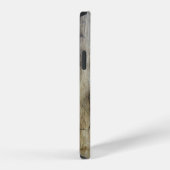 可愛詰まったい熊素朴の木壁 iPhoneケース (右側面)