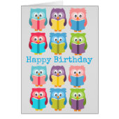 可愛読いフクロウ (正面)