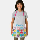 可愛読いフクロウ エプロン (インサイチュ)