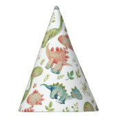 可愛遊い恐竜子供の誕生日 パーティーハット (右)