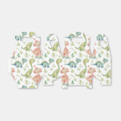 可愛遊い恐竜子供の誕生日 フェイバーボックス (折り畳みなし)