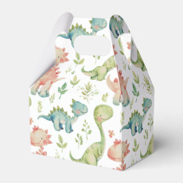 可愛遊い恐竜子供の誕生日 フェイバーボックス