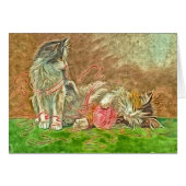 可愛遊い猫ちゃんの糸 (正面横)