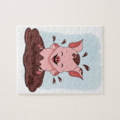 可愛遊い豚 ジグソーパズル (横)