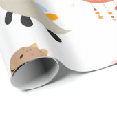 可愛違ういタイプの恐竜の子供W ラッピングペーパー (ロールコーナー)