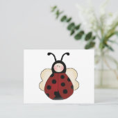 可愛間抜けいラディバグ漫画 ポストカード (スタンド正面)