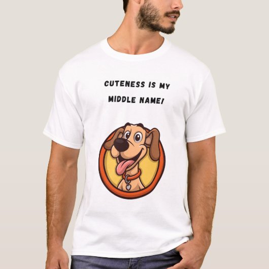 可憐さは私のミドルネームだ! Tシャツ (正面)