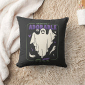 可憐で面白いハロウィーン幽霊ことわざ クッション (ブランケット)