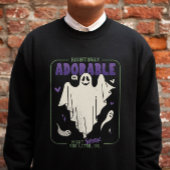 可憐で面白いハロウィーン幽霊ことわざ スウェットシャツ