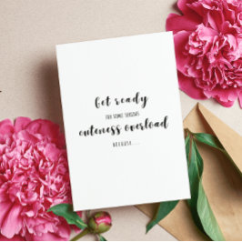 可憐な準備をする過負荷ベビーの公開パズル カード