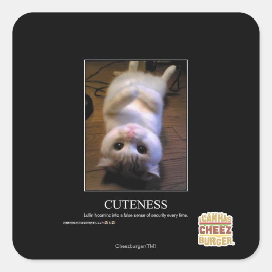 可憐 スクエアシール (正面)