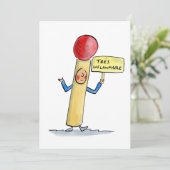 可燃性の 招待状 (スタンド正面)