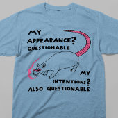 可笑しい意図のかわいいポッサム Tシャツ