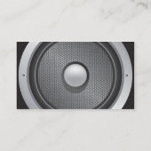 可聴周波エンジニアの個人事業カード 名刺 (裏面)