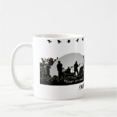 可聴周波エンジニア- "ない技術問題" コーヒーマグカップ (左)