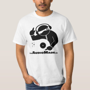 可聴周波作られたDJおよび音楽生産者 Tシャツ
