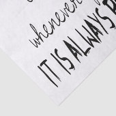 可能な限り親切があって下さい 薄葉紙 (詳細)