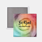 可能な限り親切である マグネット (正面/裏面)